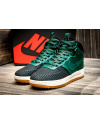 Чоловічі високі кросівки зимові Nike Lunar Force 1 Duckboot зелені
