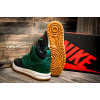 Купить Мужские высокие кроссовки на меху Nike Lunar Force 1 Duckboot зеленые