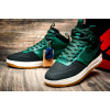 Купить Мужские высокие кроссовки на меху Nike Lunar Force 1 Duckboot зеленые