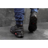 Купить Мужские высокие кроссовки на меху Salomon SpeedCross 3 черные с серым