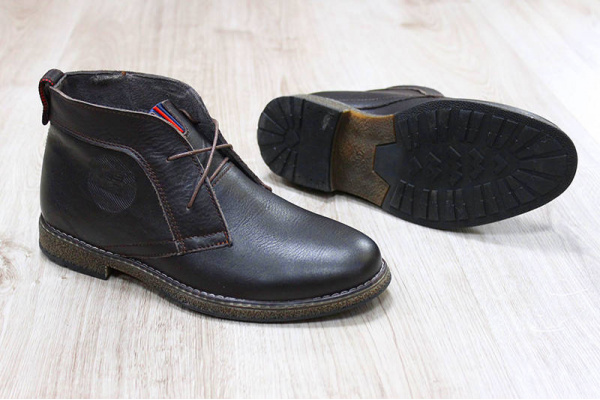 Мужские ботинки Tommy Hilfiger Ankle Boot зимние коричневые