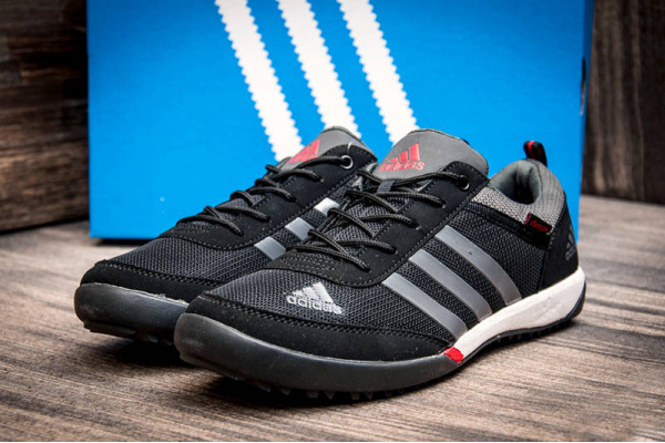 Мужские кроссовки Adidas Daroga Sleek черные с серым