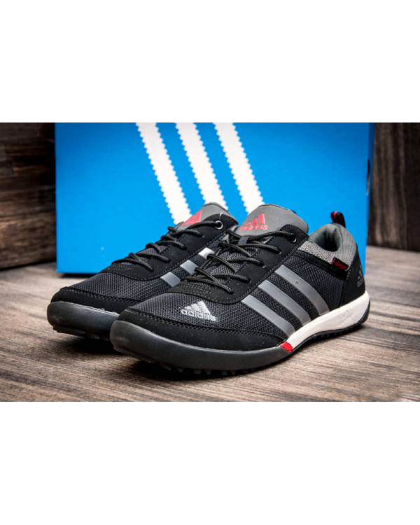 Мужские кроссовки Adidas Daroga Sleek черные с серым
