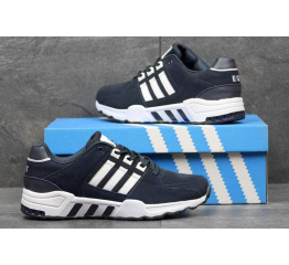 Мужские кроссовки Adidas Originals EQT Support Refined темно-синие с белым