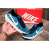 Купить Мужские кроссовки Nike Air Force 1 Flyknit голубые