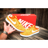 Купить Мужские кроссовки Nike Tennis Classic Ultra Flyknit желтые с оранжевым