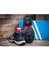 Купить Мужские высокие кроссовки на меху Adidas Climaproof High синие с красным