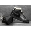 Купить Мужские высокие кроссовки на меху Nike Blazer Mid черные