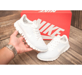 Женские кроссовки Nike Free Run 3.0 белые