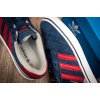 Купить Мужские кроссовки Adidas Busenitz Vulc ADV синие с красным