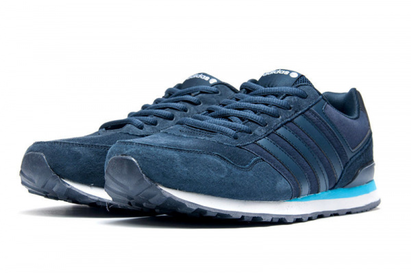 Мужские кроссовки Adidas Neo 10K синие