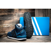Мужские высокие кроссовки на меху Adidas Neo 10K High синие