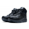 Мужские высокие кроссовки на меху Puma Trinomic R698 Winter High-Tops черные