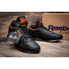 Мужские высокие кроссовки на меху Reebok Classic Leather Mid черные