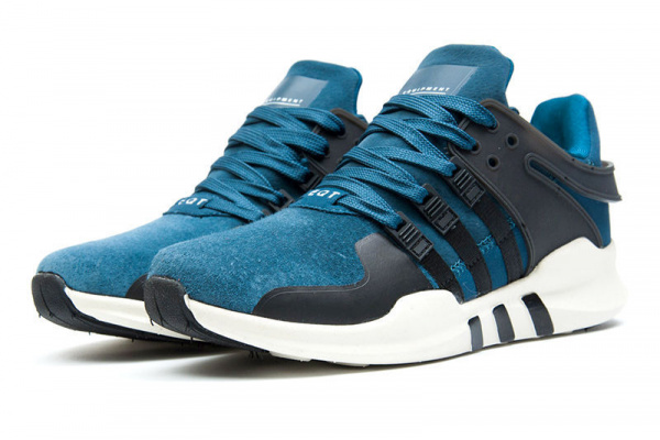 Мужские кроссовки Adidas EQT Support Adv 91/17 синие с черным