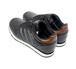 Мужские кроссовки Adidas Haven черные с серым