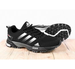 Мужские кроссовки Adidas Marathon TR-26 черные с белым