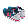Мужские кроссовки Armani Jeans Sneaker Low синие с красным