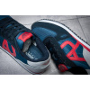 Мужские кроссовки Armani Jeans Sneaker Low синие с красным