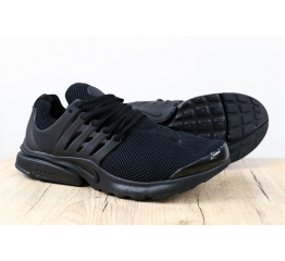 Мужские кроссовки Nike Air Presto черные с белым