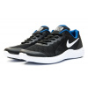 Мужские кроссовки Nike Free RN черные с голубым