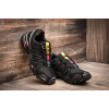 Купить Мужские кроссовки Salomon SpeedCross 3 черные с серым