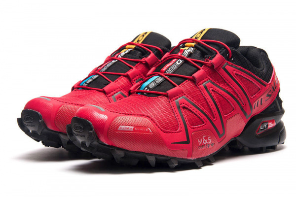 Мужские кроссовки Salomon SpeedCross 3 красные