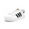 Купить Женские кроссовки Adidas Originals Superstar белые с черным