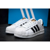Купить Женские кроссовки Adidas Originals Superstar белые с черным