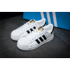Купить Женские кроссовки Adidas Originals Superstar белые с черным