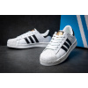 Купить Женские кроссовки Adidas Originals Superstar белые с черным
