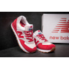 Купить Женские кроссовки New Balance 574 бежевые с красным
