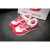 Купить Женские кроссовки New Balance 574 бежевые с красным
