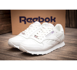 Женские кроссовки Reebok Classic Leather белые