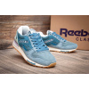 Купить Женские кроссовки Reebok Classic Leather GL6000 голубые