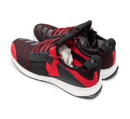 Мужские кроссовки Adidas ADO Ultra Boost Day One красные с черным