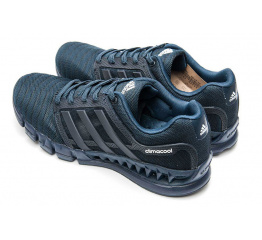 Мужские кроссовки Adidas Climacool Revolution темно-синие с черным
