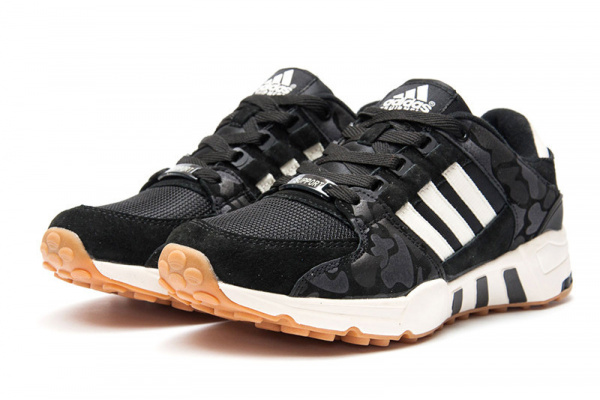 Мужские кроссовки Adidas EQT Support RF черные