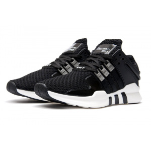 Мужские кроссовки Adidas EQT Support ADV 91/16 черные с белым