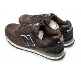 Мужские кроссовки New Balance 574 коричневые