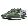 Мужские кроссовки New Balance 574 зеленые
