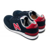 Купить Мужские кроссовки New Balance 670 темно-синие с красным