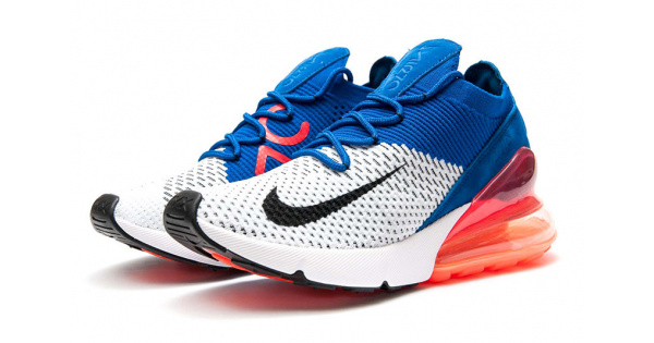 Nike Air Max 270 Flyknit Work Blue Men's - AO1023-400 - US