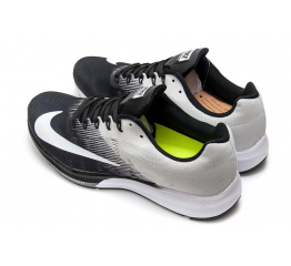 Мужские кроссовки Nike Air Zoom Elite 9 черные с белым