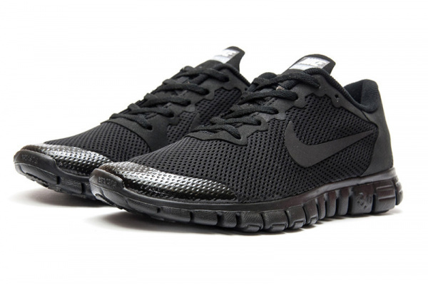 Мужские кроссовки Nike Free 3.0 V2 черные