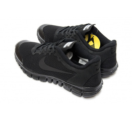 Купить Мужские кроссовки Nike Free 3.0 V2 черные в Украине