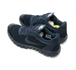 Купить Мужские кроссовки Nike Free 3.0 V2 темно-синие в Украине