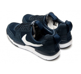 Мужские кроссовки Nike Tom Sachs x NikeCraft Mars Yard 2.0 темно-синие