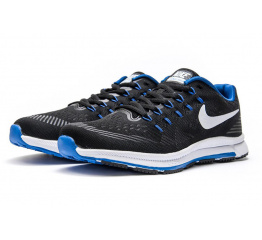 Мужские кроссовки Nike Zoom All Out 3 черные с голубым