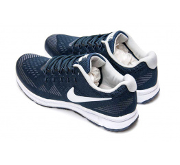 Мужские кроссовки Nike Zoom All Out 3 темно-синие с белым